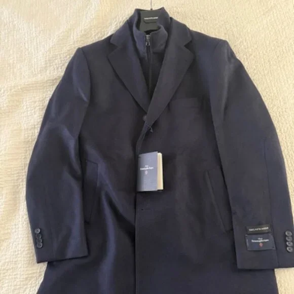 Ermenegildo Zegna Overcoat - Saks Fifth Avenue - Picture 6 of 9